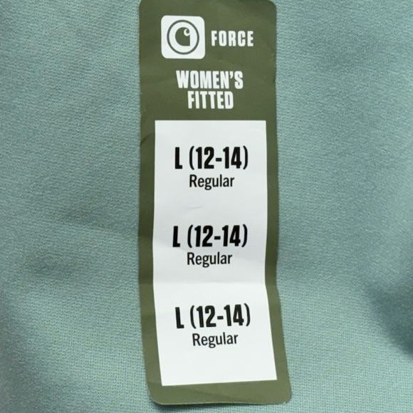 Carhartt Women's Force Fitted Lightweight Utility Leggings Size L (12-14) NWT - Picture 10 of 15